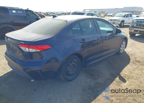 2022 Toyota Corolla Le z USA, uszkodzony, nr VIN 5YFEPMAE5NP285777